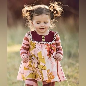 Persnickety Clothing Autumn Splendor | Sara Tunic & Triple Ruffle Leggings